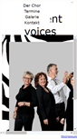 Mobile Screenshot of different-voices-freiburg.de